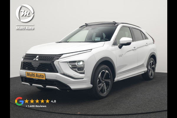Mitsubishi Eclipse Cross 2.4 Instyle Plug In Hybrid 188pk Dealer O.H. | Trekhaak Afn. | Panodak | Head Up | Adaptive Cruise | 360 Camera | Lederen Sportstoelen & Stuur Verwarmd | Keyless | Blis |