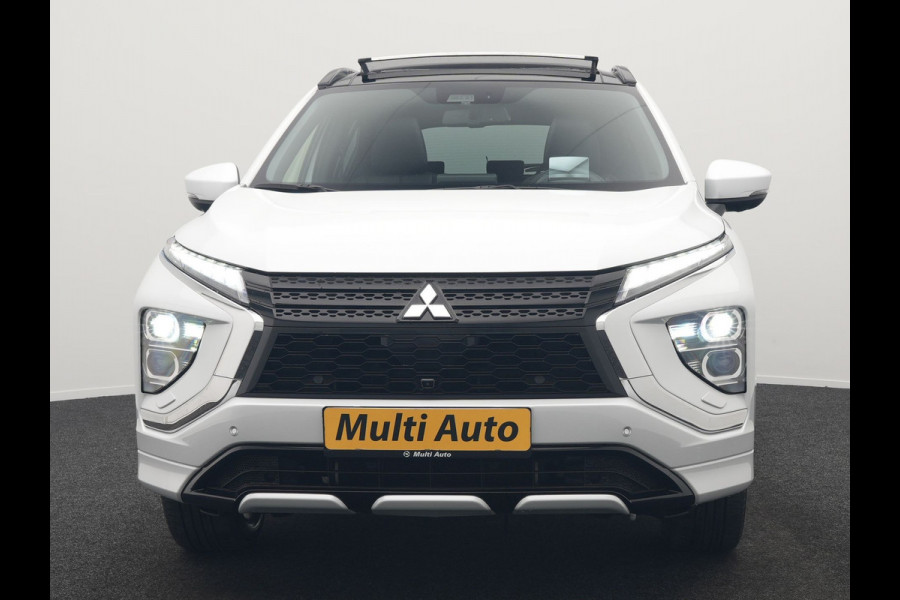 Mitsubishi Eclipse Cross 2.4 Instyle Plug In Hybrid 188pk Dealer O.H. | Trekhaak Afn. | Panodak | Head Up | Adaptive Cruise | 360 Camera | Lederen Sportstoelen & Stuur Verwarmd | Keyless | Blis |