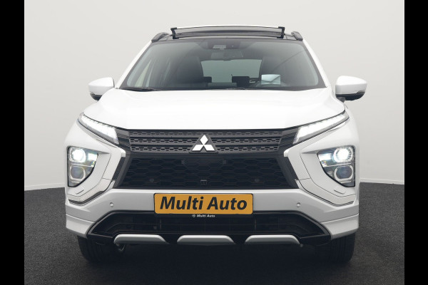 Mitsubishi Eclipse Cross 2.4 Instyle Plug In Hybrid 188pk Dealer O.H. | Trekhaak Afn. | Panodak | Head Up | Adaptive Cruise | 360 Camera | Lederen Sportstoelen & Stuur Verwarmd | Keyless | Blis |