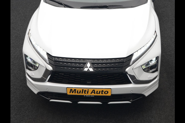 Mitsubishi Eclipse Cross 2.4 Instyle Plug In Hybrid 188pk Dealer O.H. | Trekhaak Afn. | Panodak | Head Up | Adaptive Cruise | 360 Camera | Lederen Sportstoelen & Stuur Verwarmd | Keyless | Blis |