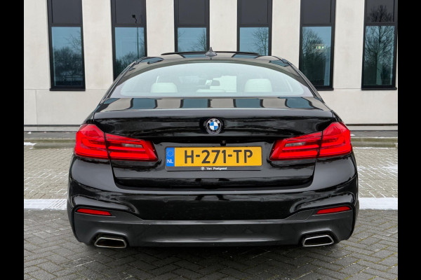 BMW 5 Serie 520i Automaat M sport pakket, vol leder, schuifdak, 1 e eigenaar, dealer onderhouden, NL auto met nap