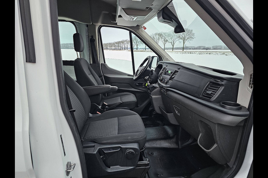 Ford Transit 330 2.0 TDCI L2H2 DC Airco Euro6 Imperiaal-Trap Trekhaak Stoelverwarming!