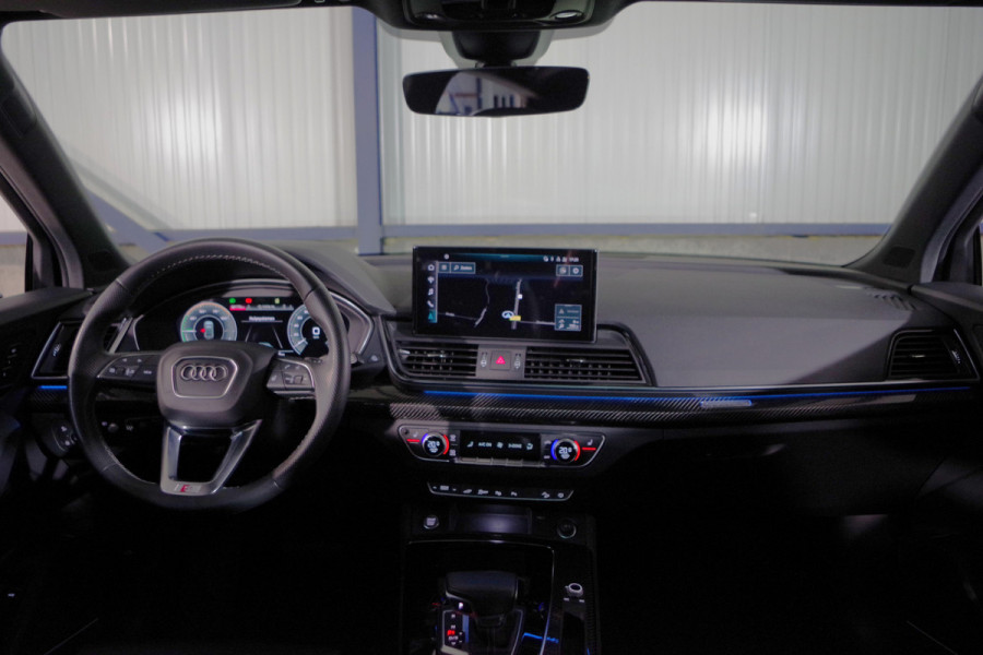Audi Q5 Sportback 55 TFSI e 367 PK S-Line edition Competition PHEV, Luchtvering, Panoramadak, RS-Leder, Massage