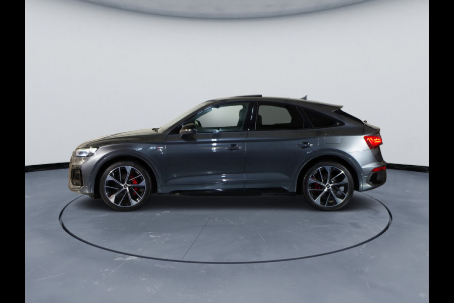 Audi Q5 Sportback 55 TFSI e 367 PK S-Line edition Competition PHEV, Luchtvering, Panoramadak, RS-Leder, Massage