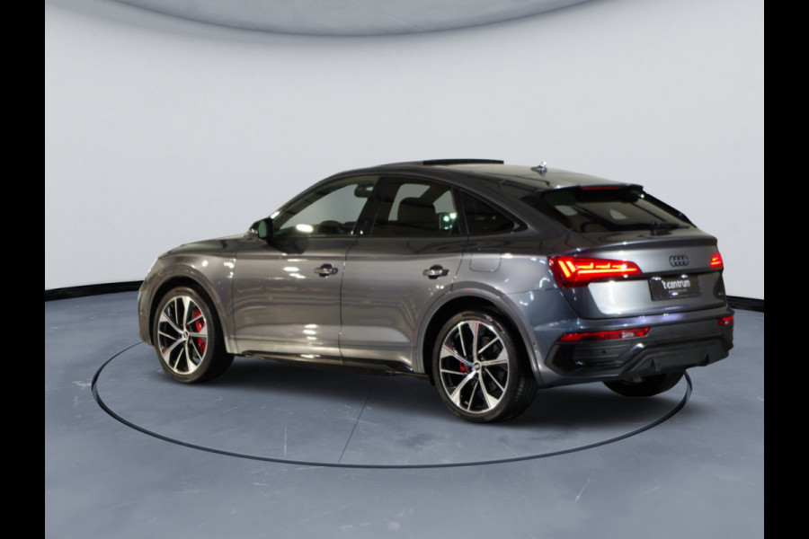 Audi Q5 Sportback 55 TFSI e 367 PK S-Line edition Competition PHEV, Luchtvering, Panoramadak, RS-Leder, Massage