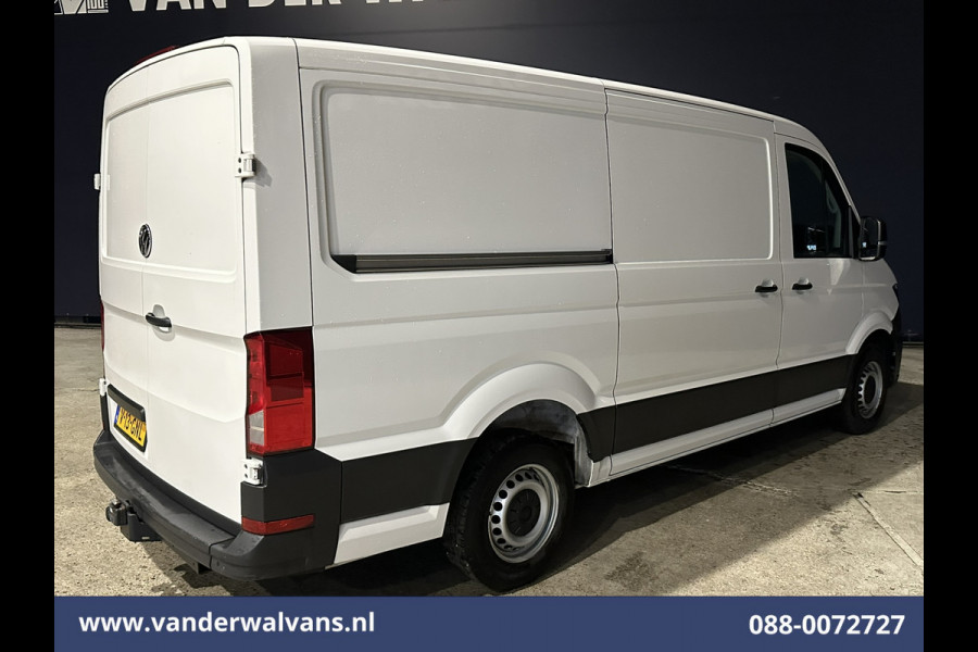 Volkswagen Crafter 2.0 TDI 140pk L3H2 (oude L2H1) Euro6 Airco | Navigatie | Apple Carplay | Android auto parkeersensoren, 3000kg trekvermogen
