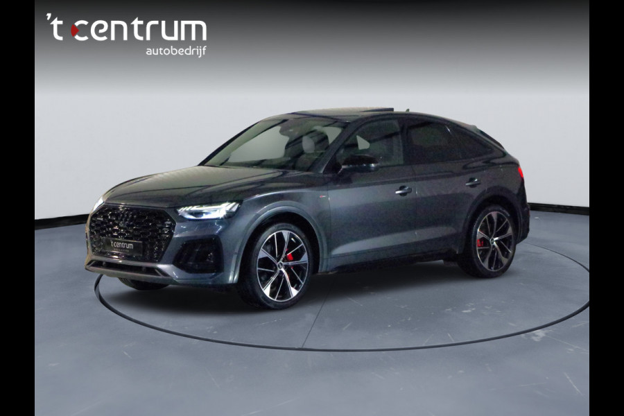 Audi Q5 Sportback 55 TFSI e 367 PK S-Line edition Competition PHEV, Luchtvering, Panoramadak, RS-Leder, Massage