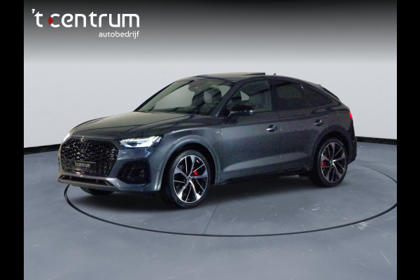 Audi Q5 Sportback 55 TFSI e 367 PK S-Line edition Competition PHEV, Luchtvering, Panoramadak, RS-Leder, Massage