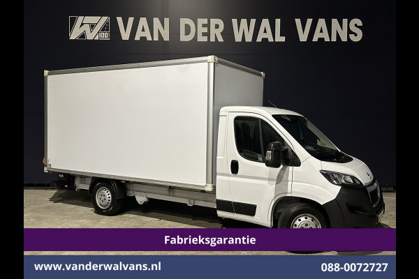 Peugeot Boxer 2.2 BlueHDi 165pk Bakwagen Laadklep Fabrieksgarantie Euro6 Airco | Camera | Cruisecontrol Bijrijdersbank.