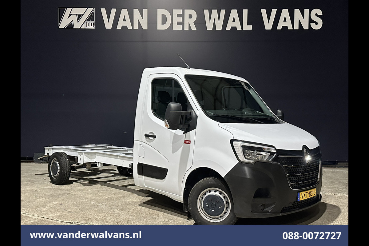 Renault Master 2.3 dCi 146pk Chassis Cabine Euro6 Airco | Navigatie | LED | Cruisecontrol Bijrijdersbank