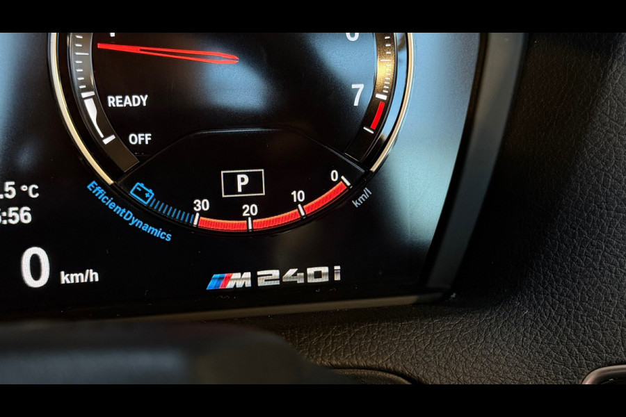 BMW 2 Serie Cabrio M240i High Executive|HARMAN KARDON|MEMORYSEATS|KEYLESS|CARPLAY|SFEERVERLICHT|SHADOWLINE|340PK|DEALERONDERHOUDEN