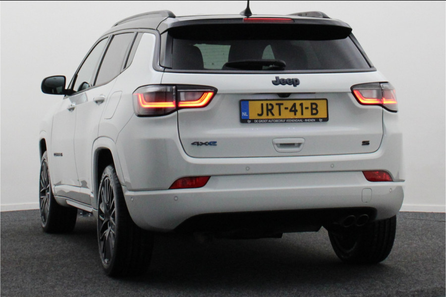 Jeep Compass 4xe 240 Plug-in Hybrid Electric S Leer, Memory, Stoelkoeling, Camera, ACC, Apple Carplay, 19"