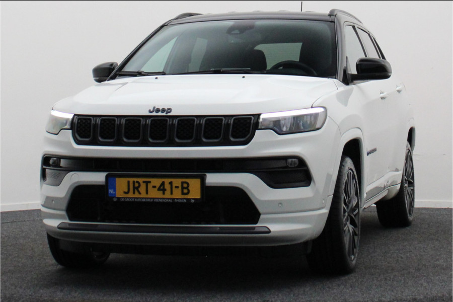 Jeep Compass 4xe 240 Plug-in Hybrid Electric S Leer, Memory, Stoelkoeling, Camera, ACC, Apple Carplay, 19"