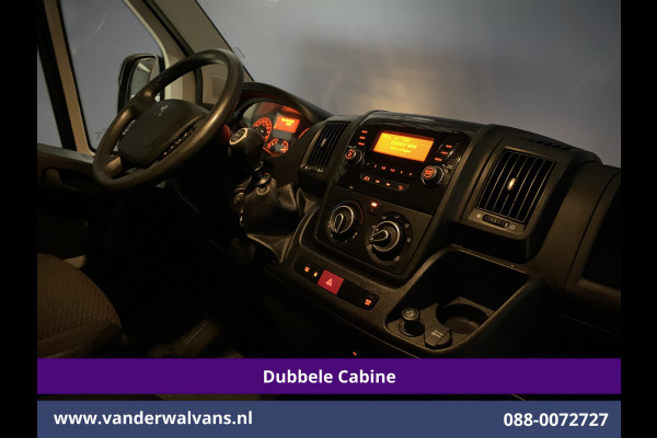 Peugeot Boxer 2.2 Blue HDi 140pk Pick up 7 Persoons Dubbele cabine open laadbak Euro6 Airco | 7-Zits | 3000kg trekvermogen