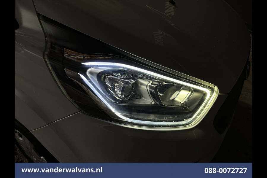 Ford Transit Custom 2.0 TDCI L1H1 Euro6 Airco | Camera | LED | Cruisecontrol | Parkeersensoren Bijrijdersbank, 2500kg trekvermogen