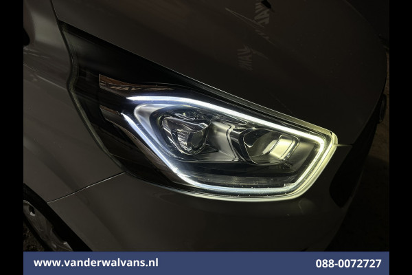 Ford Transit Custom 2.0 TDCI L1H1 Euro6 Airco | Camera | LED | Cruisecontrol | Parkeersensoren Bijrijdersbank, 2500kg trekvermogen