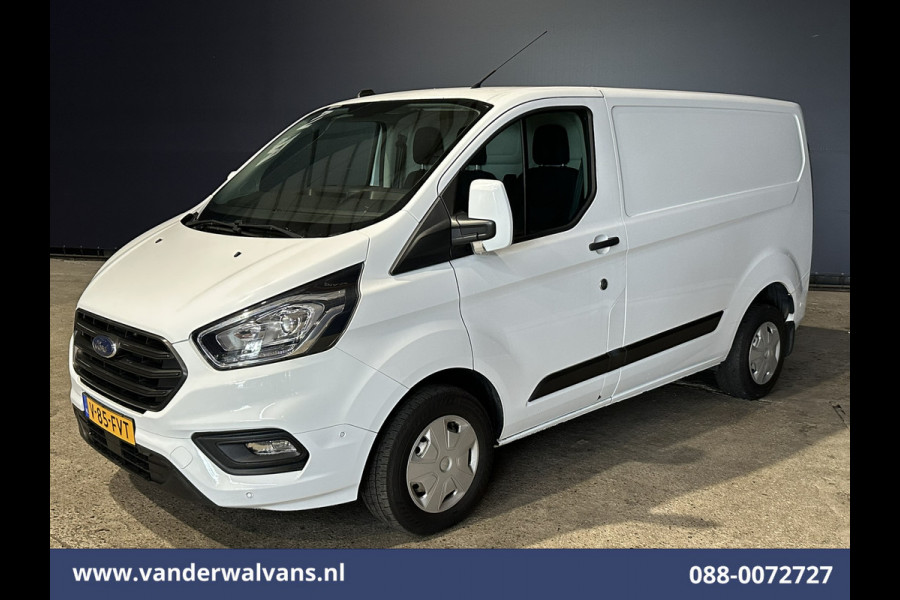 Ford Transit Custom 2.0 TDCI L1H1 Euro6 Airco | Camera | LED | Cruisecontrol | Parkeersensoren Bijrijdersbank, 2500kg trekvermogen