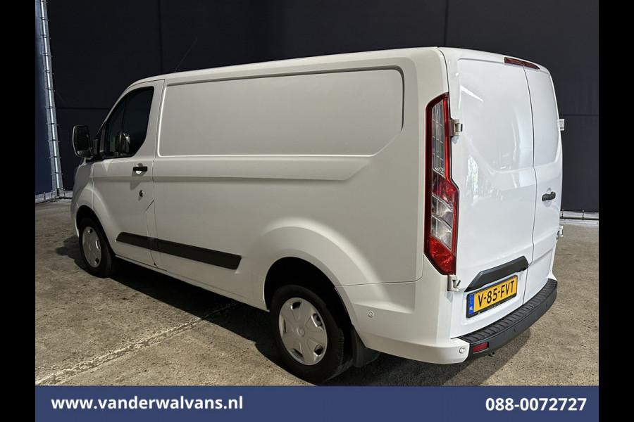 Ford Transit Custom 2.0 TDCI L1H1 Euro6 Airco | Camera | LED | Cruisecontrol | Parkeersensoren Bijrijdersbank, 2500kg trekvermogen