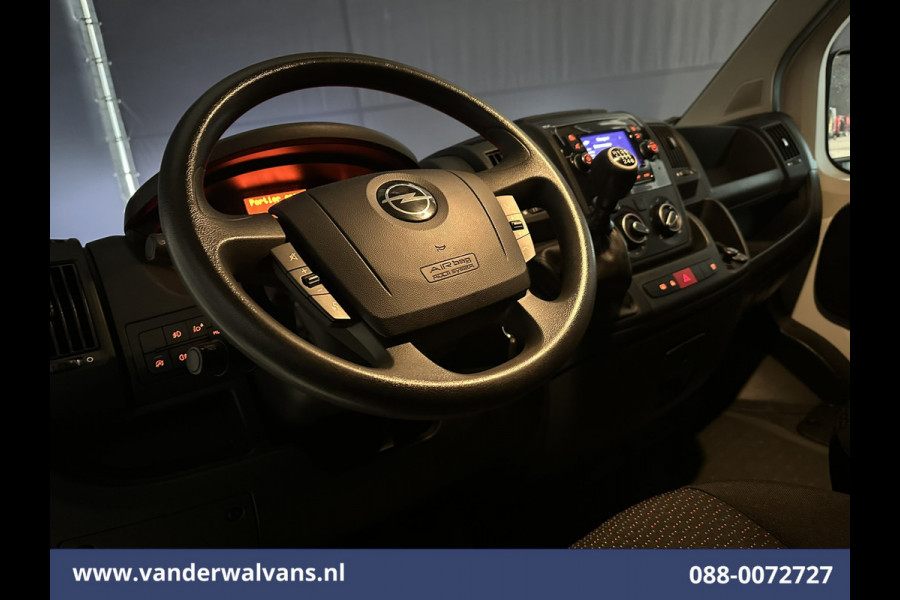 Opel Movano 2.2 CDTI 120pk L2H2 Euro6 Airco | Navigatie | Camera | Cruisecontrol | Parkeersensoren Bluetooth-telefoonvoorbereiding, Bijrijdersbank