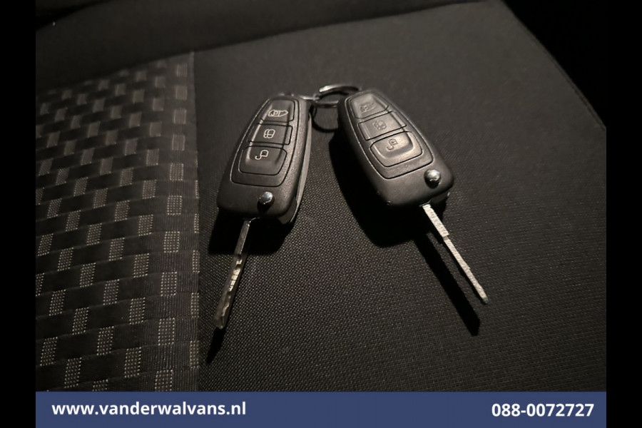 Ford Transit Custom 2.0 TDCI 131pk L2H1 Euro6 Airco | Navigatie | Apple Carplay | LED | Cruisecontrol | 2800kg Trekhaak Android Auto, Parkeersensoren, Bijrijdersbank