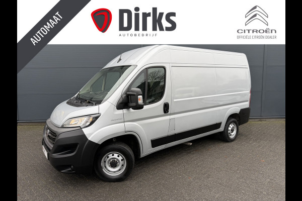 Fiat Ducato 140pk L2H2 (Trekhaak - Camera - Navigatie - Automatische Airco - Houten vloer + Zijwand panelen)