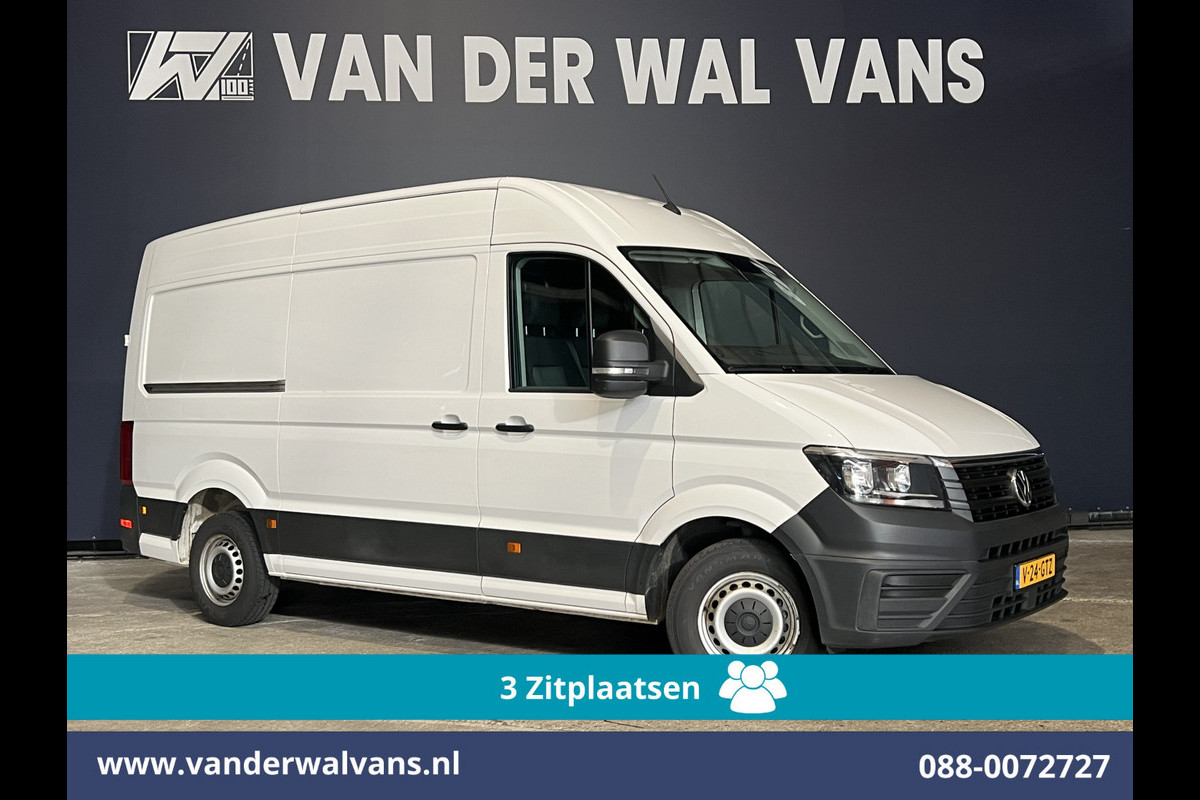 Volkswagen Crafter 2.0 TDI 140pk L3H3 L2H2 Euro6 Airco | Camera | Apple Carplay | Android Auto Bijrijdersbank, 3000kg trekvermogen
