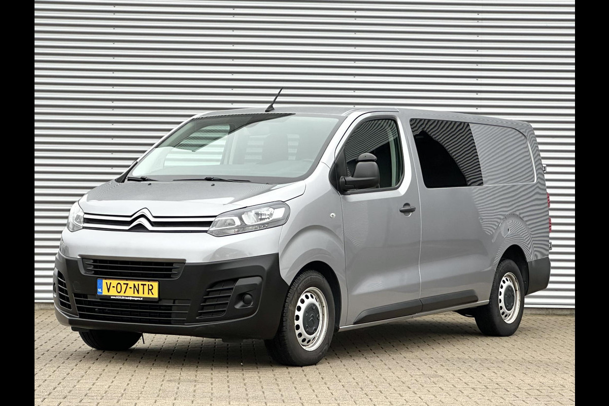 Citroën Jumpy 2.0 BlueHDI 120 XL DC Dubbele cabine MARGE BPM vrij