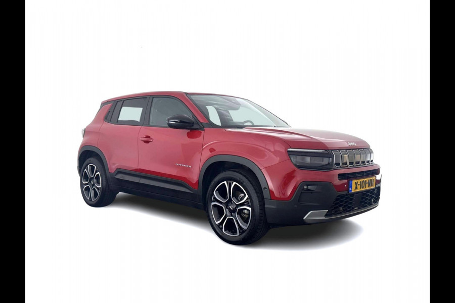 Jeep Avenger Summit 54 kWh [ 3-Fase ] {SOH-95%} (INCL-BTW) *LEATHER-MICROFIBRE | FULL-LED | ADAPTIVE-CRUISE | BLIND-SPOT | CAMERA | DIGI-COCKPIT | NAVI-FULLMAP | HEATED-COMFORTSEATS | ECC | CCS-FASTLOADER |  PDC | CARPLAY | CRUISE | 18''AL