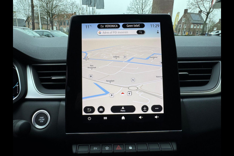 Renault Captur 1.6 E-Tech Full Hybrid 145 techno Groot navi / Virtual cockpit / Camera / P-sensoren V&A