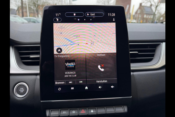 Renault Captur 1.6 E-Tech Full Hybrid 145 techno Groot navi / Virtual cockpit / Camera / P-sensoren V&A