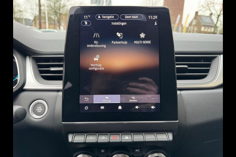 Renault Captur 1.6 E-Tech Full Hybrid 145 techno Groot navi / Virtual cockpit / Camera / P-sensoren V&A