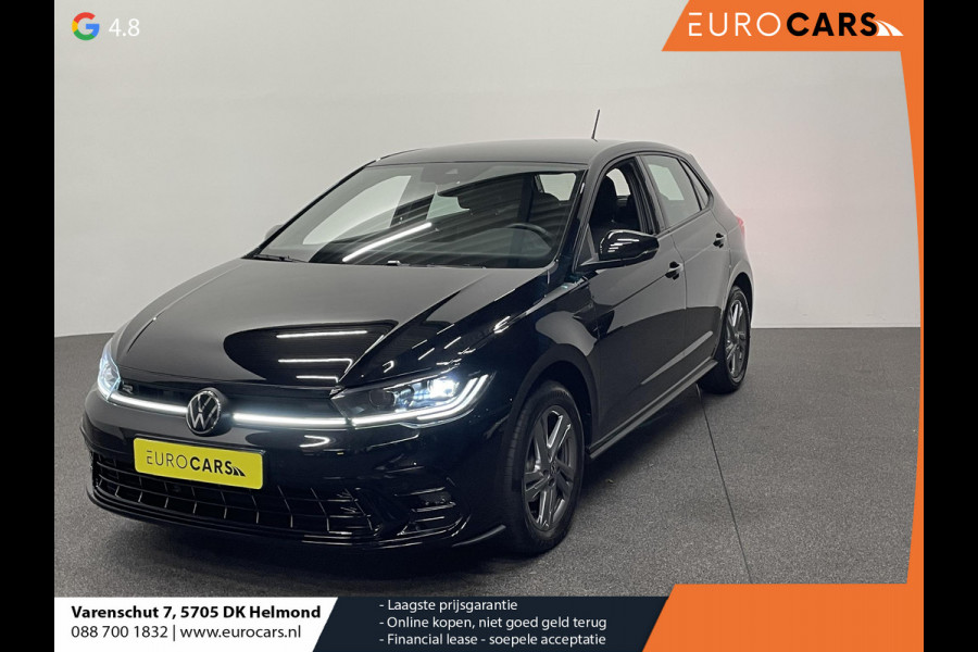 Volkswagen Polo 1.0 TSI R-Line DSG Navigatie Apple Carplay/Android Auto Camera Parkeersensoren Adaptive Cruise Control Matrix-LED-koplamp Lichtmetalen velgen Climate Control Getinte ramen