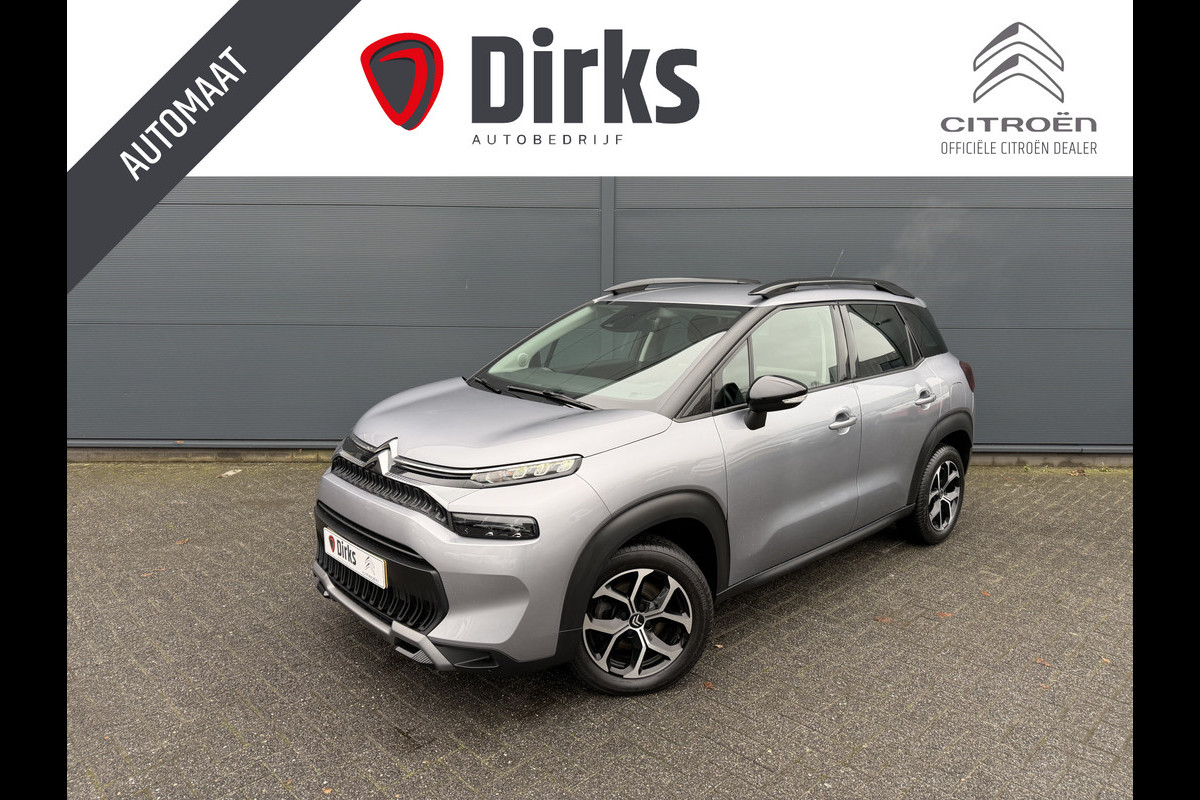 Citroën C3 Aircross 130pk Plus (Automatische Airco - Grip Control - Navigatie - Apple Carplay - Lichtmetalen velgen incl 4S - Parkeersensoren - LED)