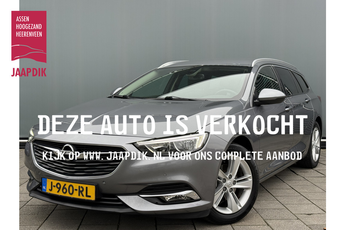 Opel Insignia Sports Tourer BWJ 10-2020 | 1.5T 165PK Business Executive | LEER | TREKHAAK | STOELVERW | NAVI | CLIMA | CARPLAY | PDC | PRIVACY GLASS |