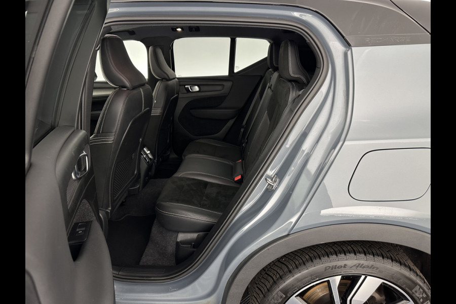 Volvo XC40 Recharge P8 AWD R-Design [ 3-Fase ] {SOH-90%} (INCL.BTW) Aut. *PANO | LEATHER-ALCANTARA | ADAPTIVE-CRUISE | DIGI-COCKPIT | FULL-LED | HARMAN/KARDON | TOP-VIEW | NAVI-FULLMAP | ECC | PDC | KEYLESS | HEATED-SPORTSEATS | TOWBAR | 20''ALU*