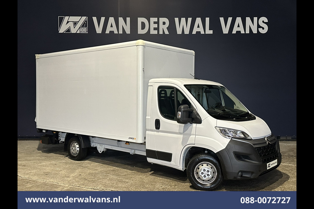 Citroën Jumper 2.2 BlueHDi 141pk Bakwagen Laadklep Euro6 Airco | 1115kg laadvermogen | Cruisecontrol Bijrijdersbank.