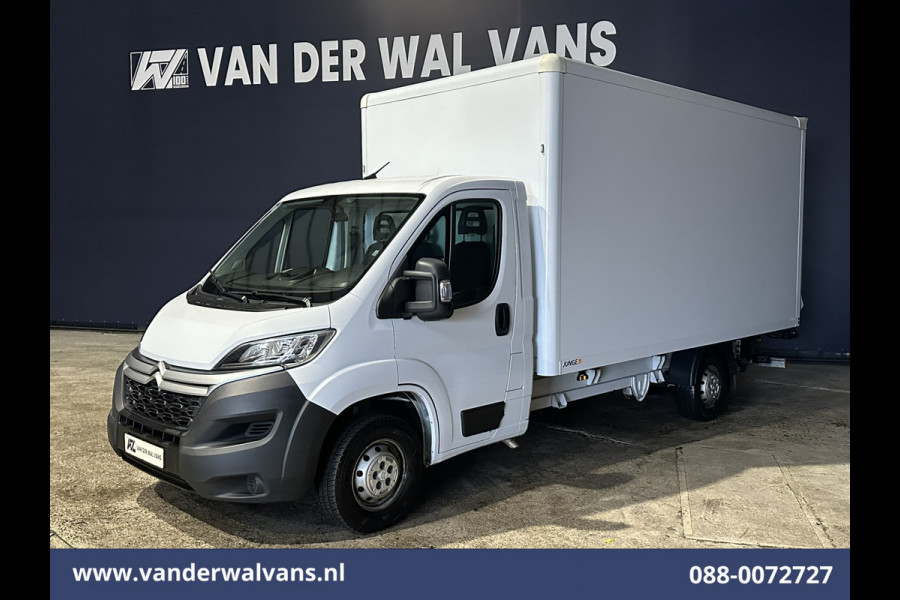 Citroën Jumper 2.2 BlueHDi 141pk Bakwagen Laadklep Euro6 Airco | 1115kg laadvermogen | Cruisecontrol Bijrijdersbank.