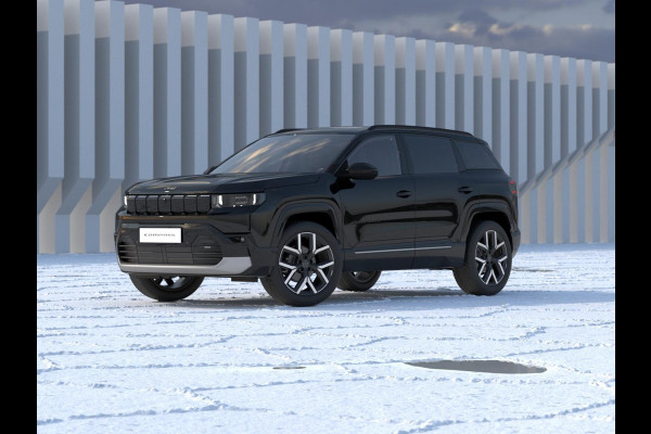 Jeep Compass First Edition 74 kWh | Adapt. Cruise | Camera | Carplay | 20" | Elektr. A-Klep | Navi | Winter Pack | Schuif/Kanteldak | Premium Pack | Conv. Pack | Warmtepomp