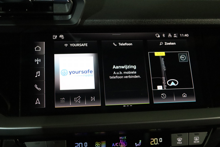 Audi A3 Sportback 45 TFSI e 245 PK S-Line Edition Competition PHEV, Panoramadak, RS-Bekleding, Camera