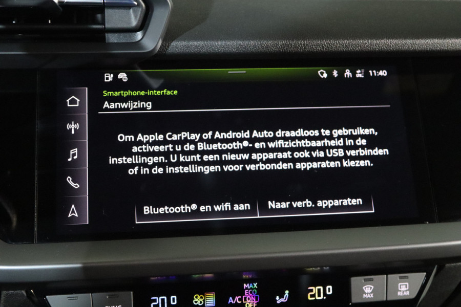 Audi A3 Sportback 45 TFSI e 245 PK S-Line Edition Competition PHEV, Panoramadak, RS-Bekleding, Camera