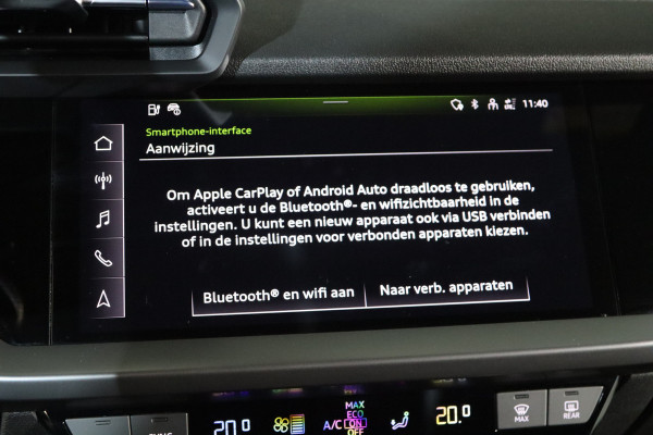 Audi A3 Sportback 45 TFSI e 245 PK S-Line Edition Competition PHEV, Panoramadak, RS-Bekleding, Camera