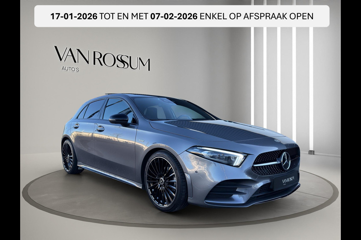 Mercedes-Benz A-Klasse 180 Business Solution AMG | 360 Camera | Head-up | Panoramadak | Navi | Sfeerverl | 19"| Trekh.Wegklap |