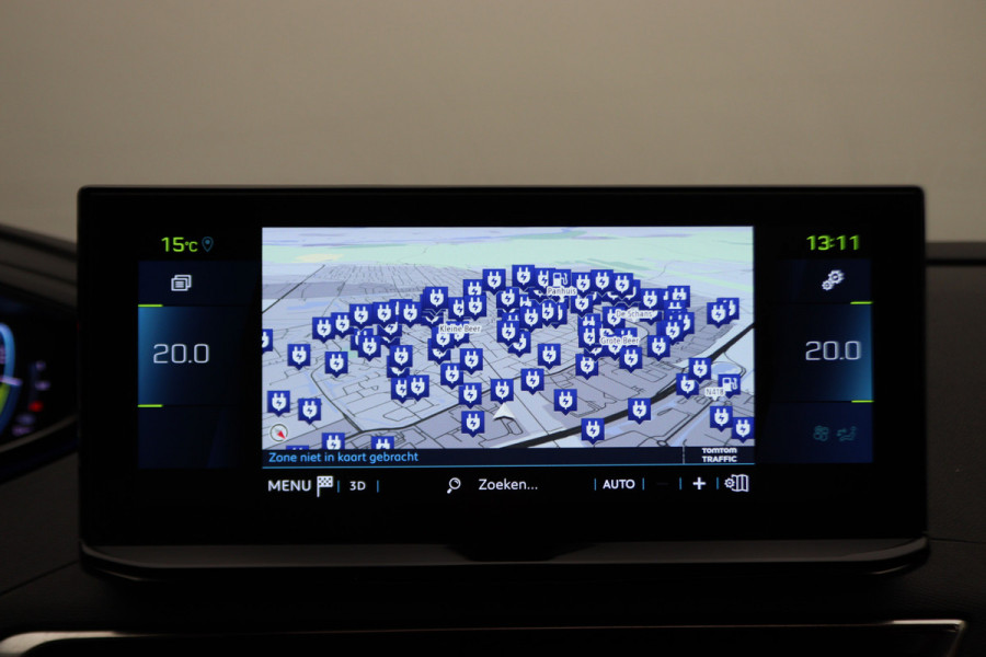 Peugeot 3008 1.6 HYbrid 225 GT Panoramadak, ACC, Camera, Apple Carplay, Sfeerverlichting, LED, DAB, 18''