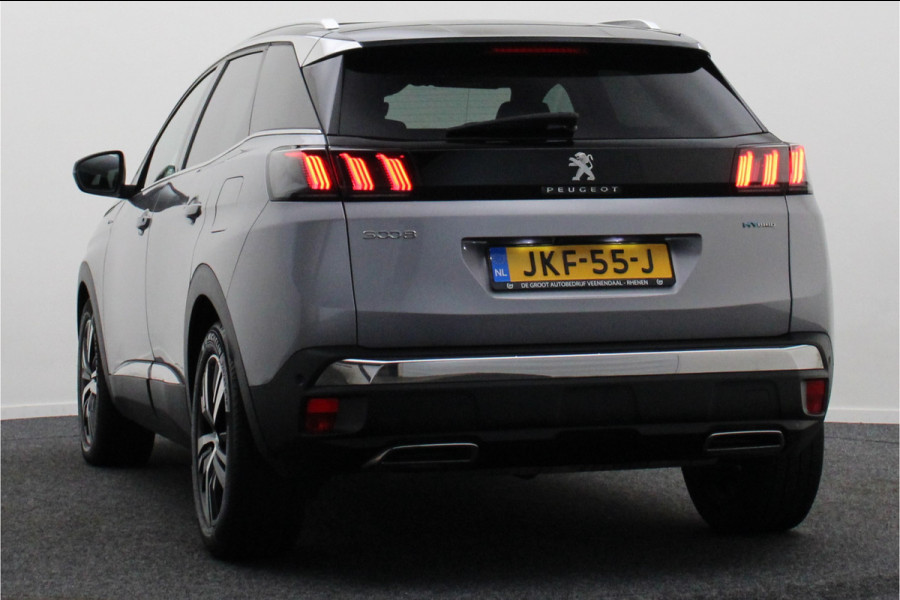 Peugeot 3008 1.6 HYbrid 225 GT Panoramadak, ACC, Camera, Apple Carplay, Sfeerverlichting, LED, DAB, 18''