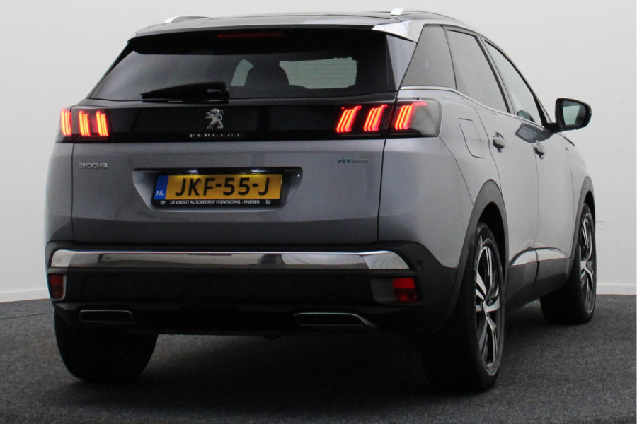 Peugeot 3008 1.6 HYbrid 225 GT Panoramadak, ACC, Camera, Apple Carplay, Sfeerverlichting, LED, DAB, 18''