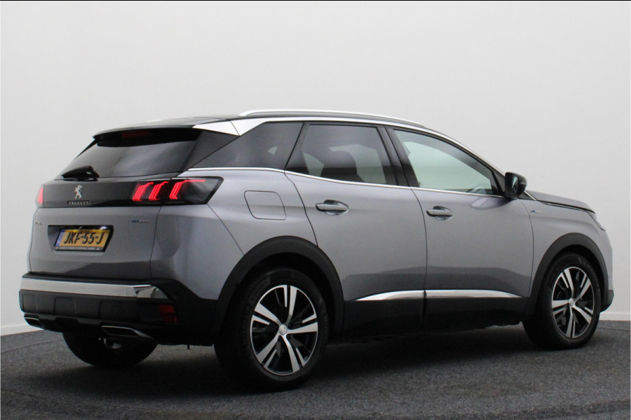 Peugeot 3008 1.6 HYbrid 225 GT Panoramadak, ACC, Camera, Apple Carplay, Sfeerverlichting, LED, DAB, 18''