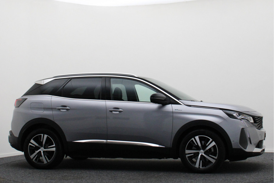 Peugeot 3008 1.6 HYbrid 225 GT Panoramadak, ACC, Camera, Apple Carplay, Sfeerverlichting, LED, DAB, 18''