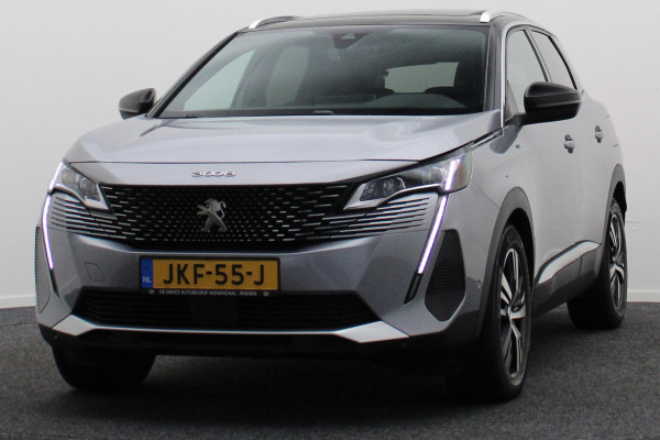 Peugeot 3008 1.6 HYbrid 225 GT Panoramadak, ACC, Camera, Apple Carplay, Sfeerverlichting, LED, DAB, 18''