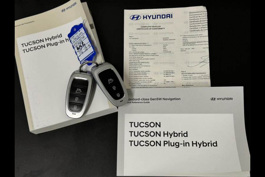 Hyundai Tucson 1.6 T-GDI HEV Comfort Adaptive cruise Climate Stoelverwarming V/A Apple / Android Keyless Navi