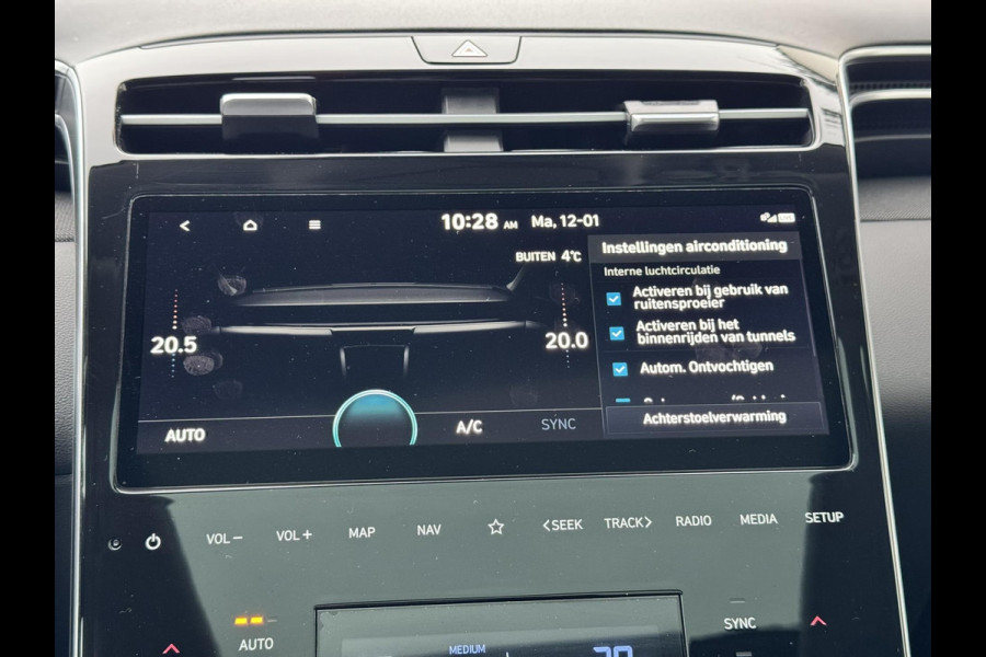 Hyundai Tucson 1.6 T-GDI HEV Comfort Adaptive cruise Climate Stoelverwarming V/A Apple / Android Keyless Navi